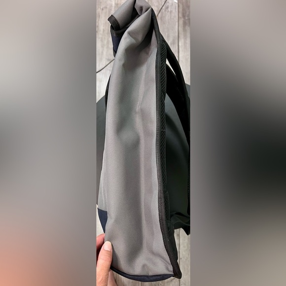 NWOT Timbuk2 Custom Prospect Roll Top Laptop Work Backpack Black Gray Blue Work - Picture 13 of 15